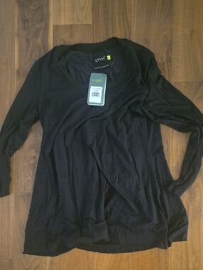 Lysse Women's Long Sleeve Black Crew Tee